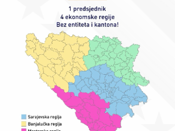 Platforma za progres predlaže ustavnu rekonstrukciju BiH: Četiri ekonomske regije i jedna vlada