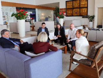 Ginkel razgovarao s predstavnicima firme Bechtel