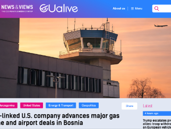 Trumpovi prijatelji u BiH ne žele samo gasovod. Hoće i aerodrome