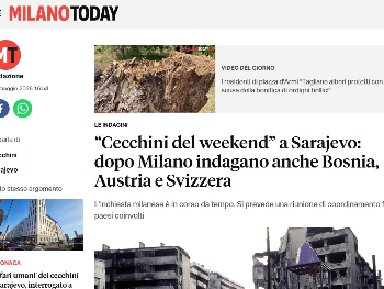 Evropske institucije preuzimaju istragu o "Sarajevo safariju" 
