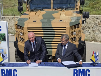 Helez: Nastavlja se modernizacija Oružanih snaga BiH. Potpisan ugovor za ambulantna MRAP KIRPI vozila