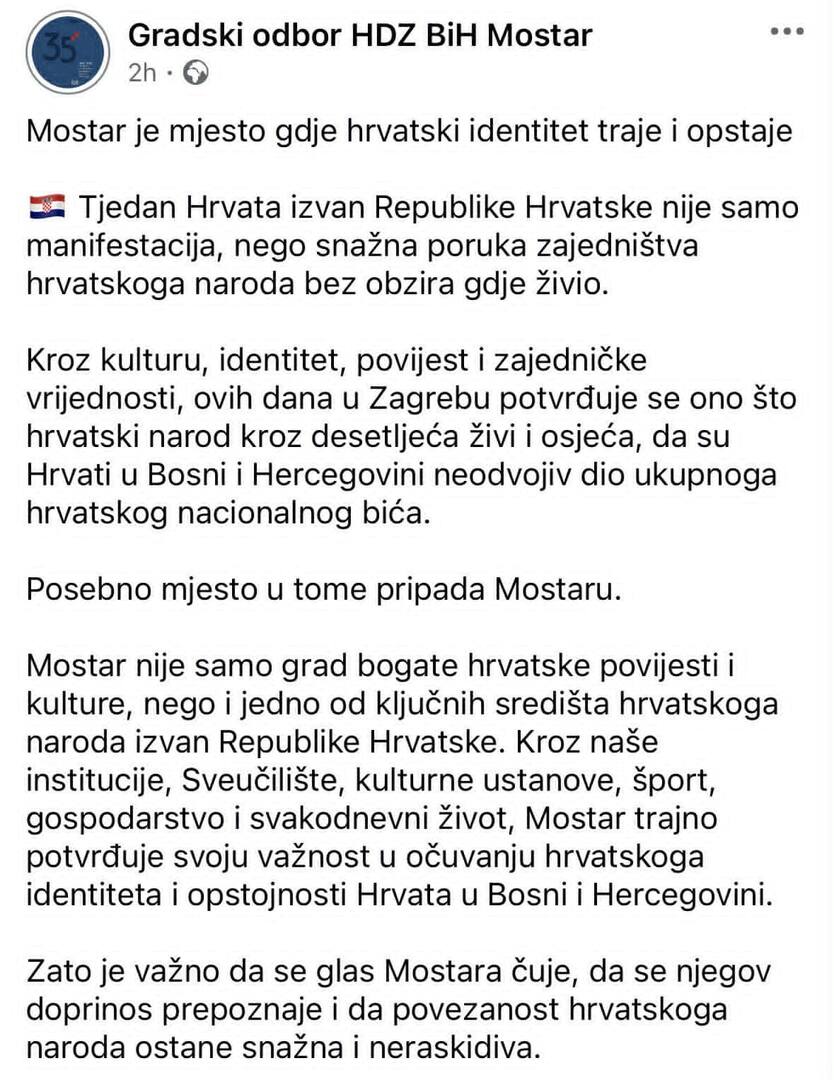 SKANDAL! Kordić nastavlja kampanju kroatizacije Mostara - slika 4