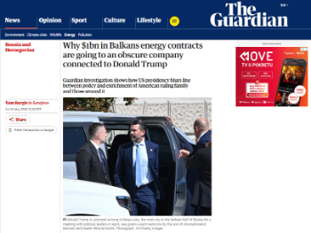 Veliko istraživanje Guardiana: Sumnjivi poslovi Trumpovih saradnika u BiH