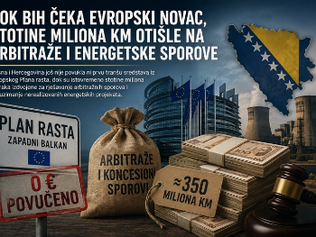 Dok BiH čeka evropski novac, stotine miliona KM otišle na arbitraže i energetske sporove