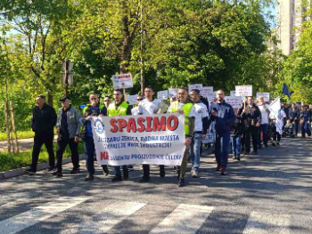 Radnici Nove željezare Zenica od danas u svakodnevnim protestima