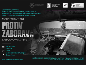 U Sarajevu najavljena izložba „Standing to Remember: Sarajevo 1994–1996“ iranskog fotografa Mohsena Rastanija