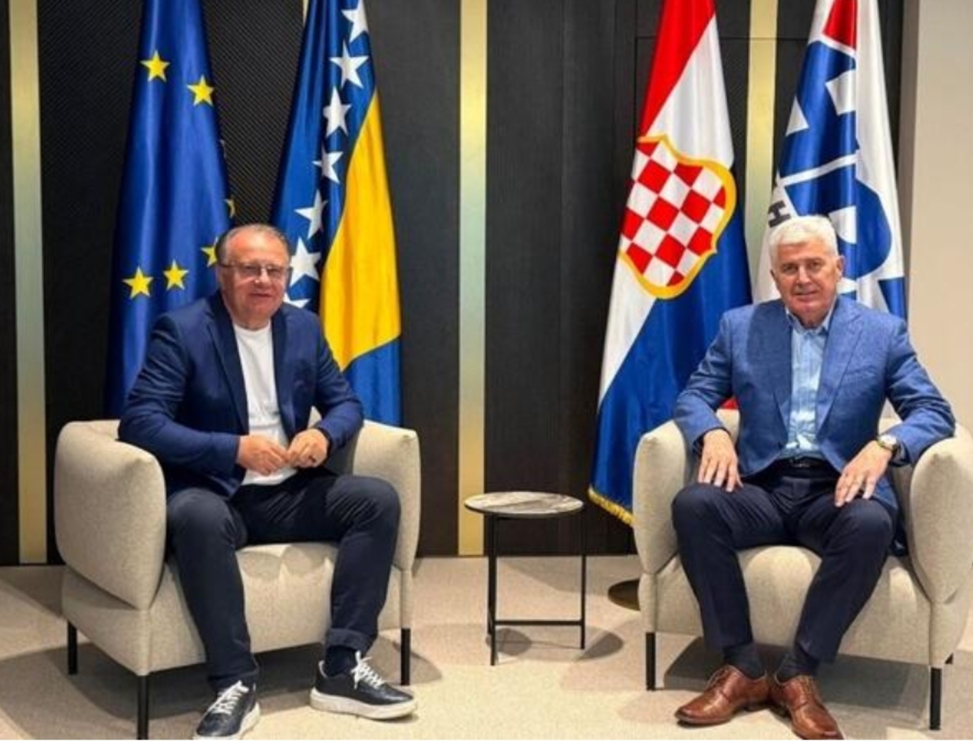 Čović ugostio Nikšića u Mostaru: Dogovoreni naredni koraci za FBiH - slika 1