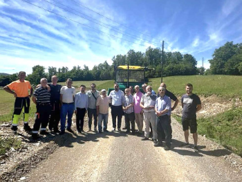Otvoren novi asfaltni put u Šturliću: Brdo Hadžići i Stari grad povezani s ostatkom mjesne zajednice