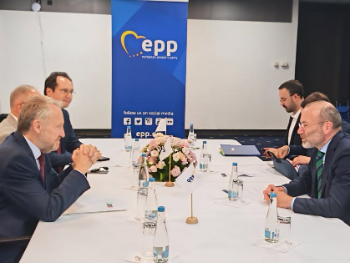 Izetbegović razgovarao s predsjednikom EPP-a