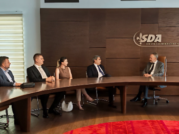 Izetbegović razgovarao s predsjednikom Bošnjačke stranke Crne Gore