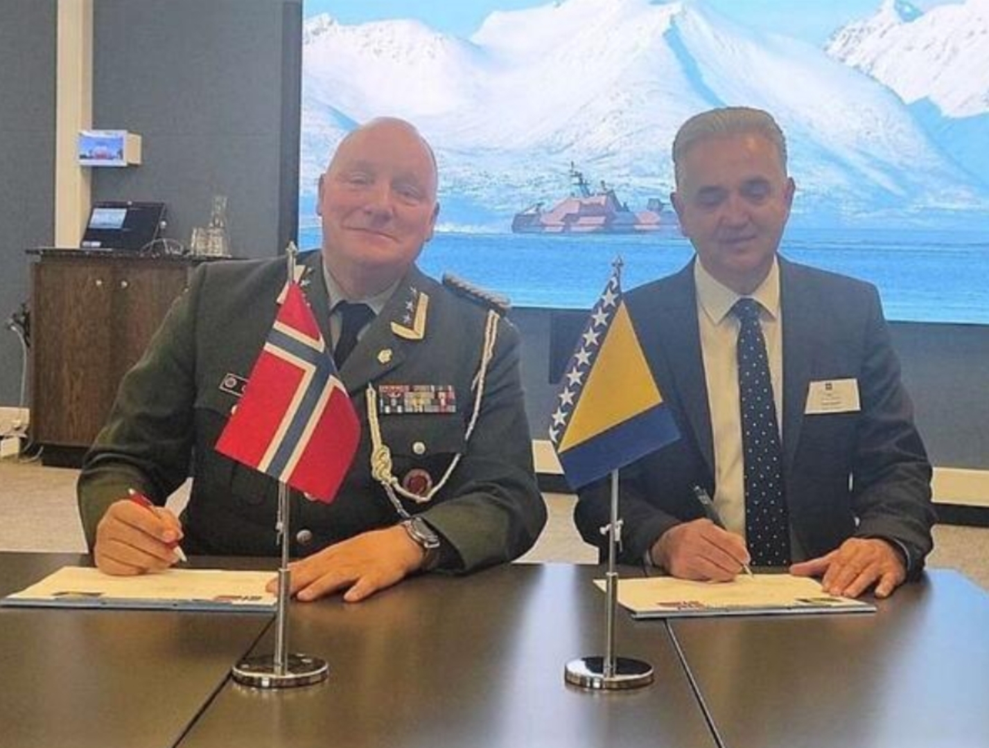 Potpisan Plan bilateralne saradnje između MO BiH i MO Norveške - slika 1