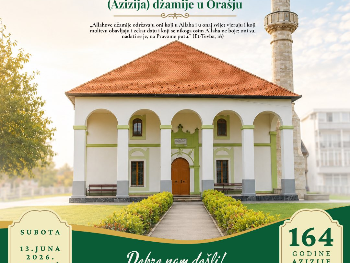 U subotu svečano otvaranje obnovljene Azizija džamije u Orašju