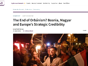 Orbánov poraz otvara pitanje budućnosti secesionističkih politika u Bosni i Hercegovini