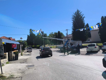 Sramno: EP HZHB uz pomoć policije u Čapljini uklonila 150 zastava BiH