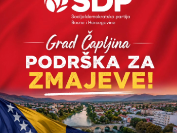 SDP Čapljina: Licemjerno je ukloniti zastave BiH. Poruka je jasna