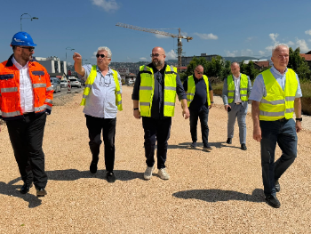 Adnan Šteta: Radovi na XII transverzali u punom jeku, projekat mijenja saobraćajnu sliku Sarajeva