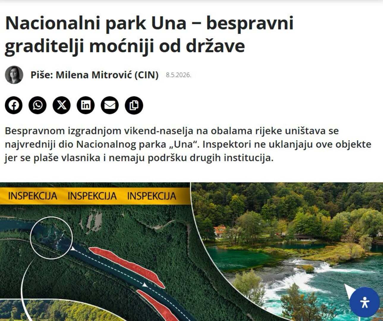 Unu guše bespravna gradnja i kanalizacija: Eko Akcija proziva federalne ministre zbog šutnje - slika 4
