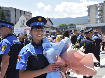 Svečana zakletva za 96 novih policajaca u Sarajevu: Od sutra raspoređeni u sve organizacione jedinice