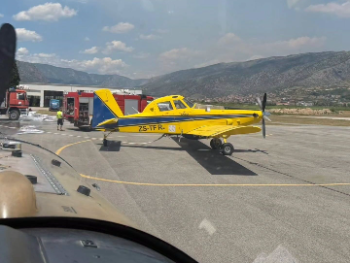 Mostar: Air Tractori u jednom danu izbacili 120.000 litara vode na požarišta