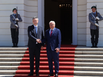 Bećirović u Berlinu s predsjednikom Njemačke Steinmeireom 