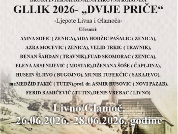 U Glamoču počinje 2. internacionalna likovna kolonija „DVIJE PRIČE“