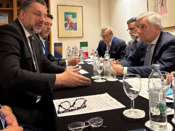Konaković razgovarao s ministrom vanjskih poslova Italije