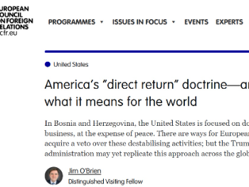 Hoće li američka firma prodati svoj udio u Južnoj plinskoj interkomekciji?