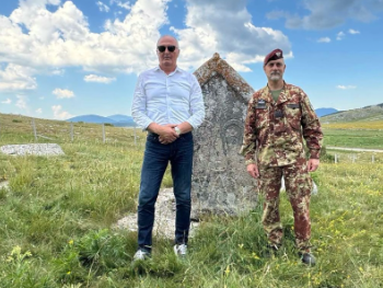 Helez i komandant EUFOR-a posjetili znamenitosti BiH na području Kupresa i Prozor-Rame