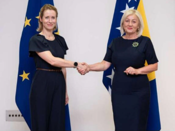 Krišto s Kallas: BiH nekoliko koraka od otvaranja pregovora s EU