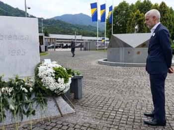 Gradonačelnik Londona Sadiq Khan posjetio Memorijalni centar Srebrenica