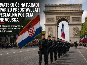 Hrvatsku će na vojnoj paradi u Parizu predstavljati specijalna policija, a ne vojska
