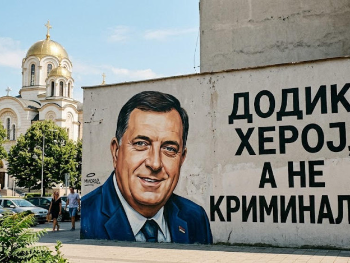 SNSD oslikava murale “Dodik heroj, a ne kriminalac”!?