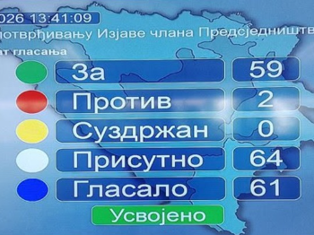NSRs potvrdila veto Željke Cvijanović: Entitetski parlament odbacio odluku o imenovanju Komisije za spomenike BiH