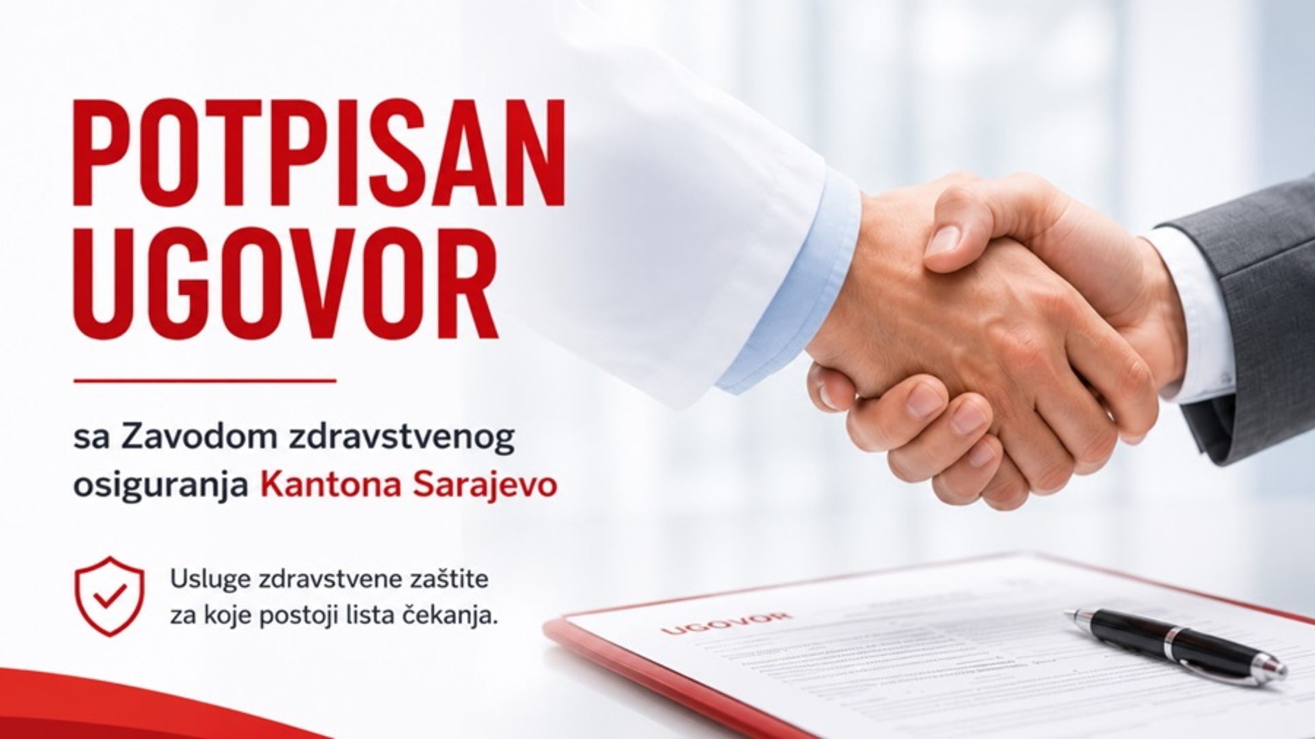 Smanjenje listi čekanja u KS: Poliklinika Atrijum potpisala ugovor sa ZZO - slika 1