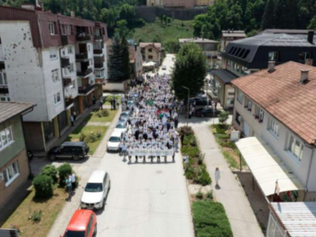 Fojničani večeras šetaju za Srebrenicu
