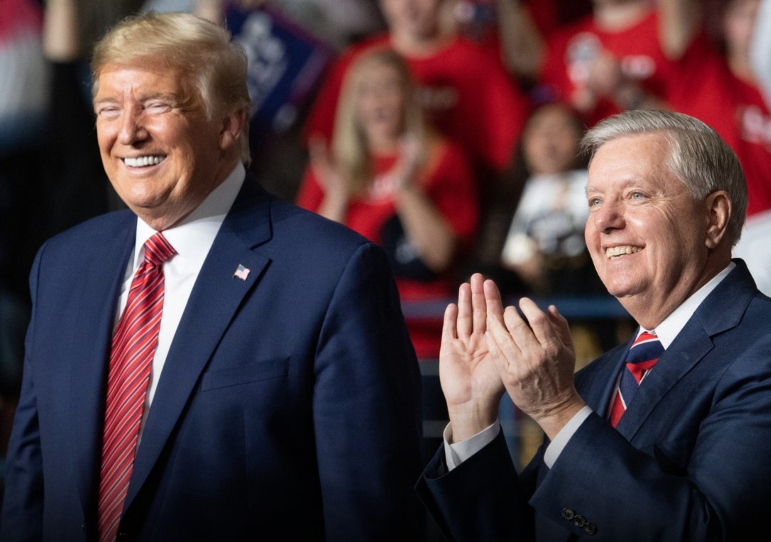 Predsjednik Donald Trump se oprostio od Lindseyja Grahama - slika 1