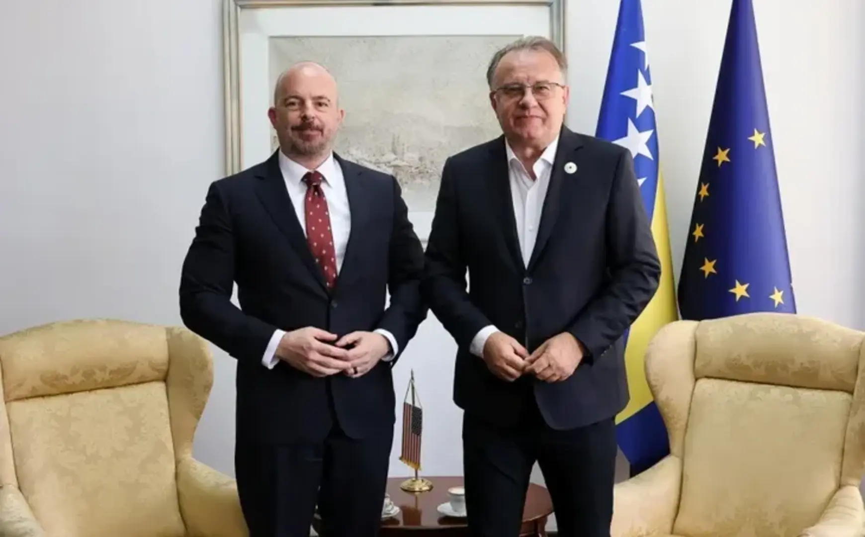 Sastali se Nikšić i Ginkel: Prioritet nastavak realizacije strateških energetskih projekata - slika 1