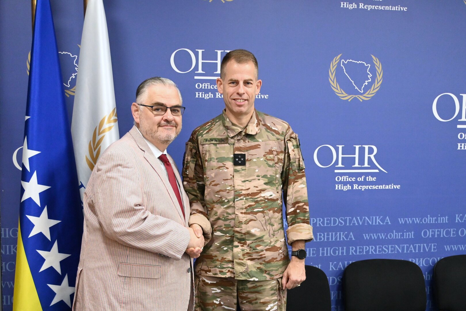 Crishock razgovarao s komandantom de Quincyjem: Stabilnost i euroatlantski put BiH ostaju prioriteti - slika 1