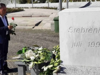 Niški specijalac odao počast žrtvama genocida u Srebrenici, pa dobio prijetnje: "Neviđena bruka"