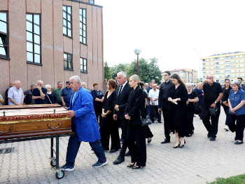 U Banjoj Luci sahranjen otac Branislava Borenovića. Prisustvovao i Milorad Dodik