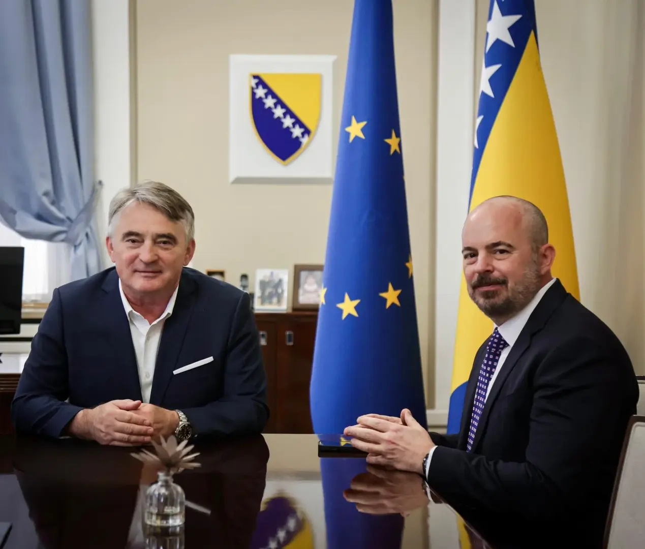 Komšić i Ginkel o novim američkim investicijama u BiH - slika 1