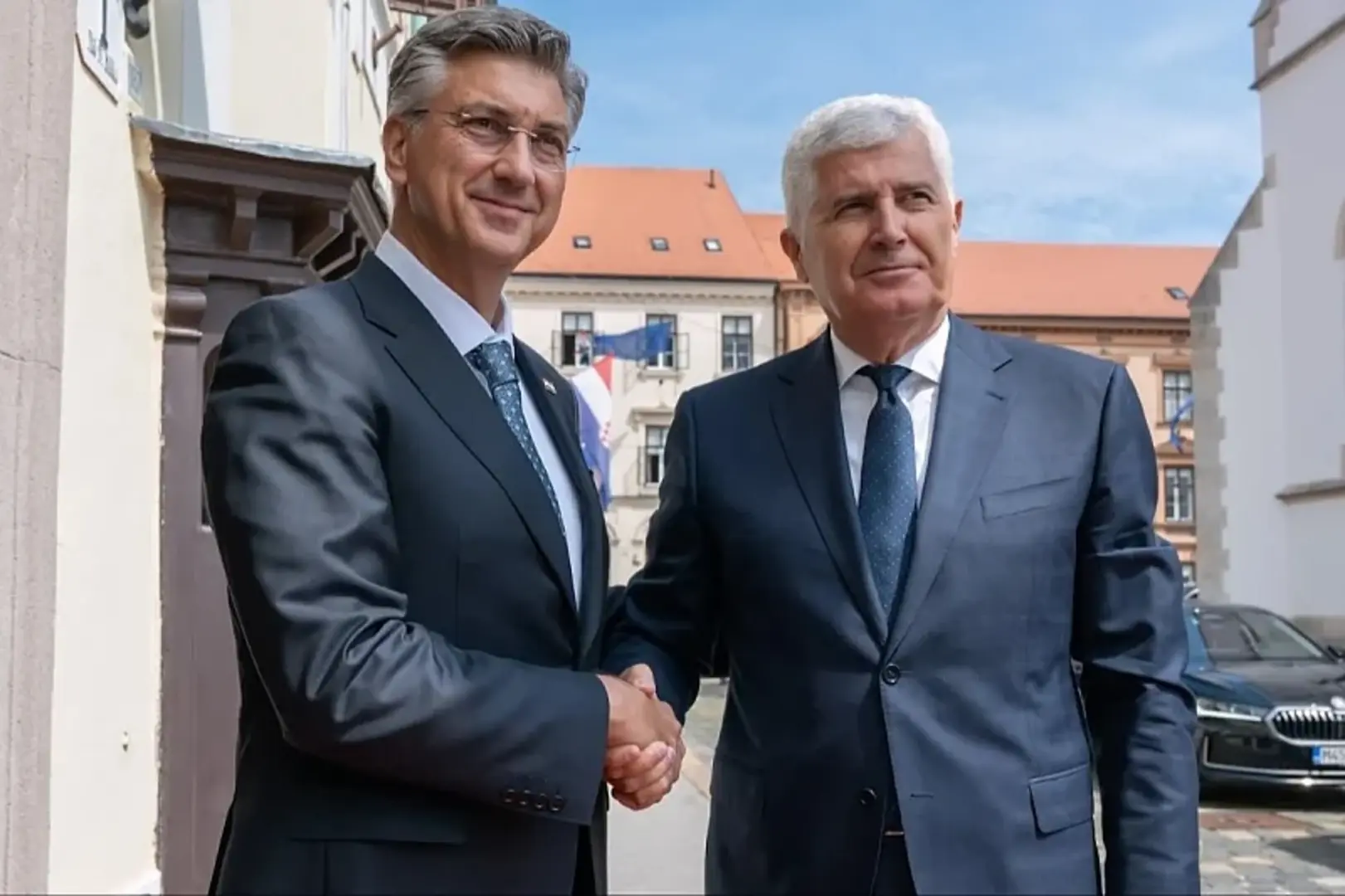 Čović i Filipović na sastanku s Plenkovićem u Zagrebu: Fokus razgovora EU put BiH - slika 1