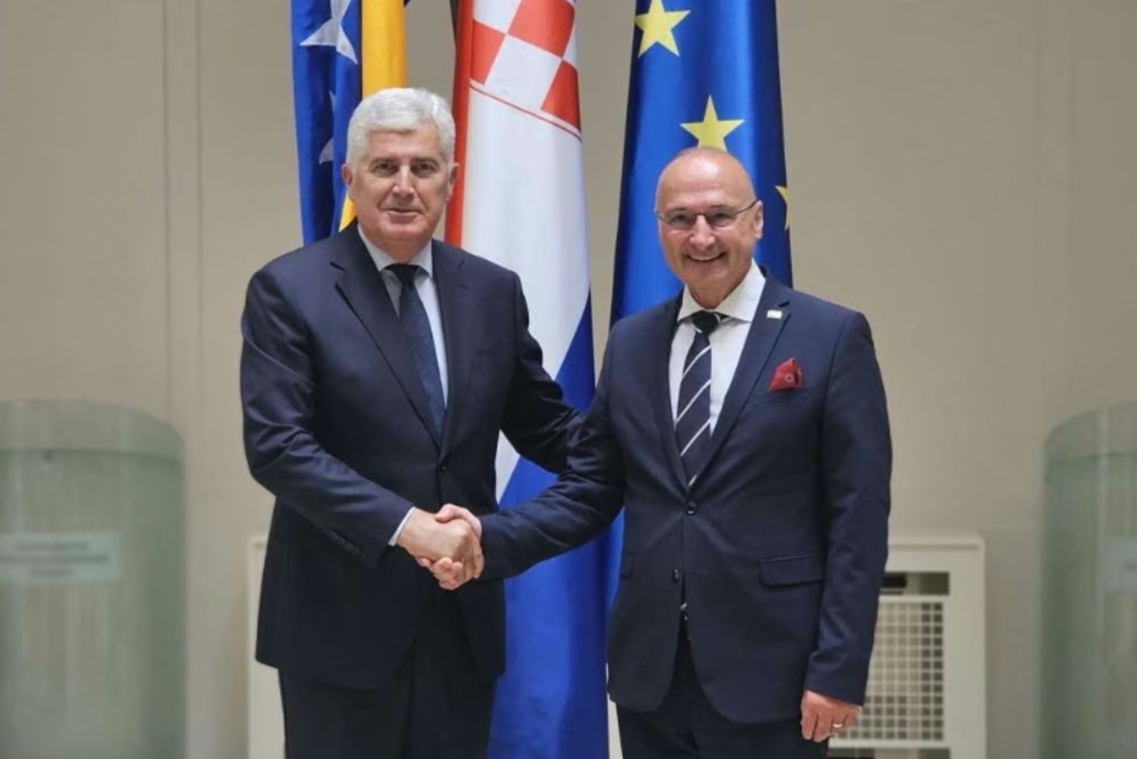 Čović se sastao s hrvatskim šefom diplomatije: Nastavak saradnje i redovnog političkog dijaloga - slika 1