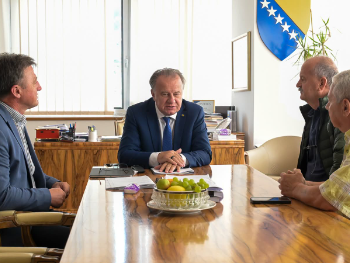 Nikšić s predstavnicima JOB Unija veterana BiH: Podrška izmjenama i dopunama Zakona o pravima demobiliziranih boraca