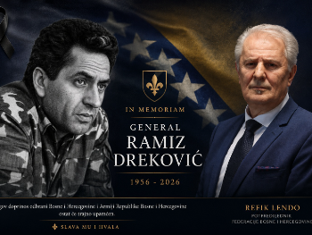Lendo: Odlazak generala Ramiza Drekovića veliki je gubitak za Bosnu i Hercegovinu
