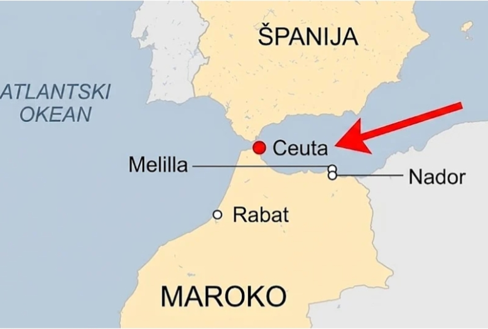 Zašto je Ceuta migrantsko žarište i kako je toliko ljudi uspjelo preći iz Maroka u Španiju? - slika 1