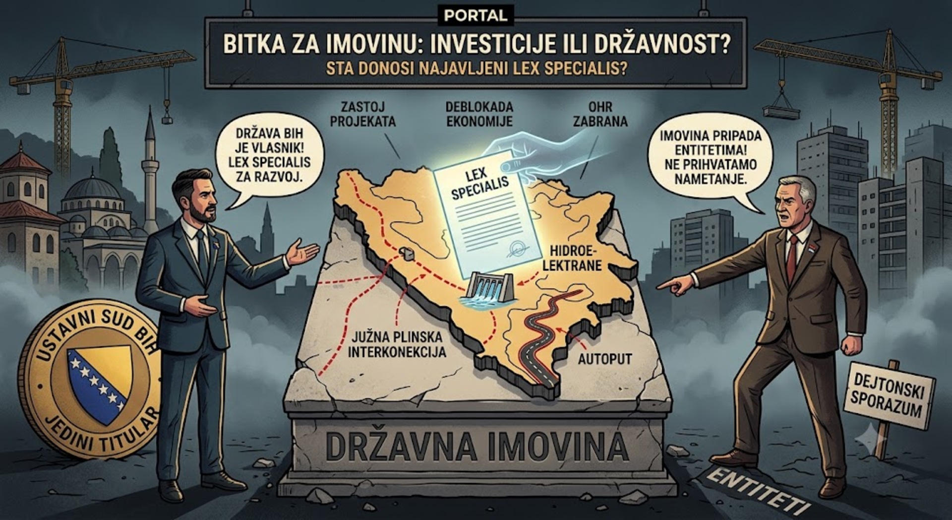 Borba za investicije ili državnost: Amerikanci sve glasnije traže donošenje lex specialisa o državnoj imovini - slika 1