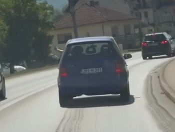 Pustio vozača u kolonu kod Doboja, a onda doživio provokaciju sa tri prsta 