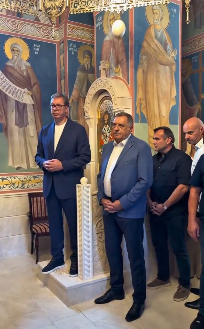 Vukanović: Vučić posjetu Rs koristi za početak izborne kampanje, Dodik obesmislio instituciju predsjednika - slika 1