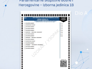 CIK BiH objavio kako će izgledati glasački listići za Opće izbore 2026. godine
